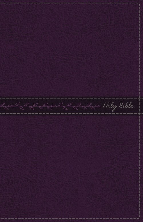 KJV, Thinline Bible, Standard Print, Imitation Leather, Purple, Red Letter Edition