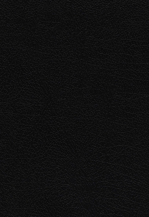 The NKJV, Vines Expository Bible, Bonded Leather, Black, Comfort Print