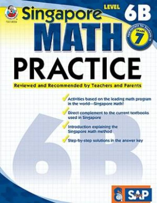 Singapore Math Practice Level 6B