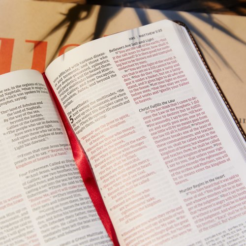 NKJV Holy Bible, Personal Size Giant Print Reference Bible, Black, Hardcover, 43,000 Cross References, Red Letter, Comfort Print: New King James Version