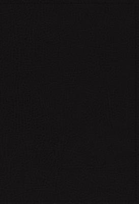NKJV Study Bible, Premium Bonded Leather, Black, Indexed, Red Letter Edition, Comfort Print