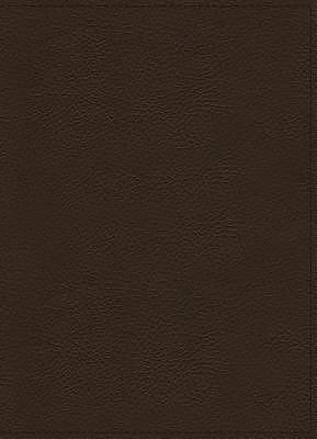 NKJV, Wiersbe Study Bible, Genuine Leather, Brown, Red Letter, Comfort Print