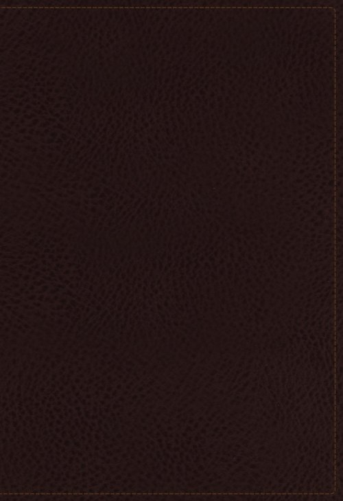 The NKJV, Open Bible, Brown Leathersoft, Red Letter, Comfort Print (Thumb Indexed)