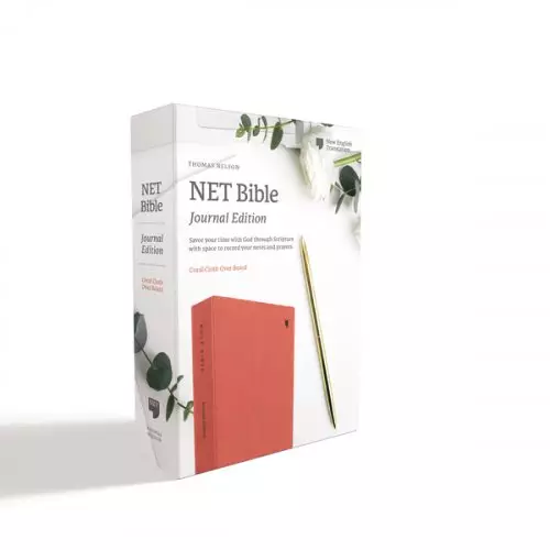 NET Bible, Journal Edition, Cloth over Board, Coral, Comfort Print