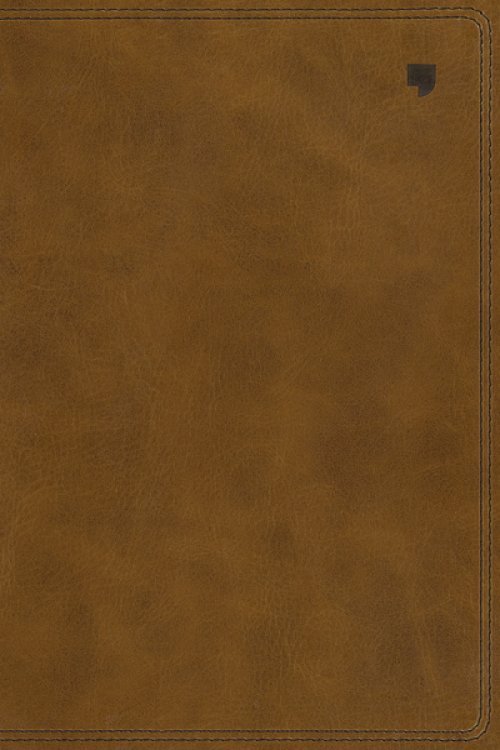NET Bible, Thinline Large Print, Leathersoft, Brown, Comfort Print