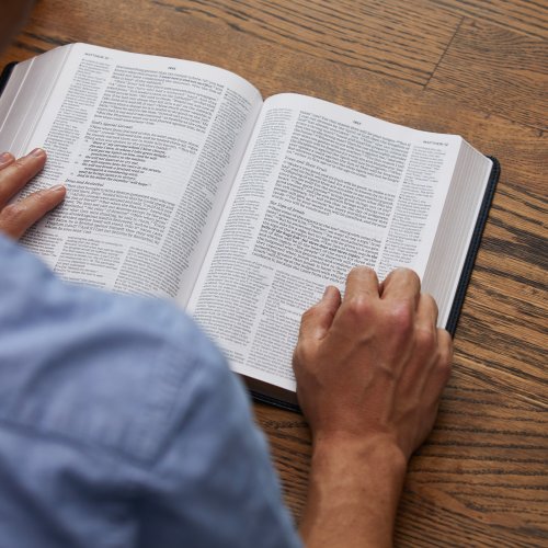 NET Bible, Full-notes Edition, Leathersoft, Black, Thumb Indexed, Comfort Print