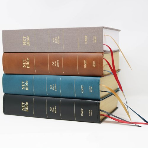 NET Bible, Full-notes Edition, Leathersoft, Teal, Comfort Print