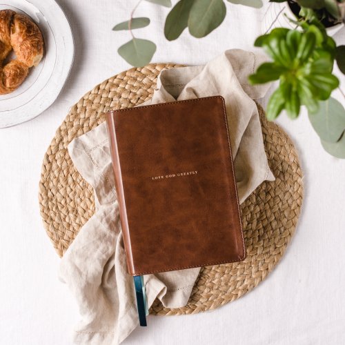 NET Love God Greatly Bible, Comfort Print