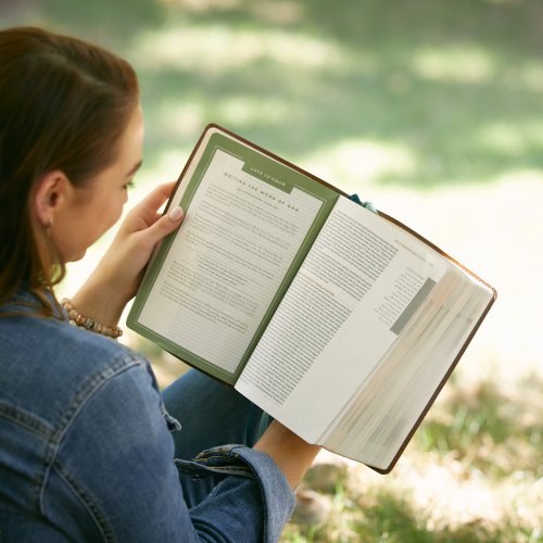 NET Love God Greatly Bible, Comfort Print