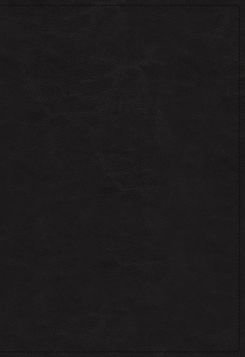 The  NIV, Open Bible, Leathersoft, Black, Red Letter, Comfort Print