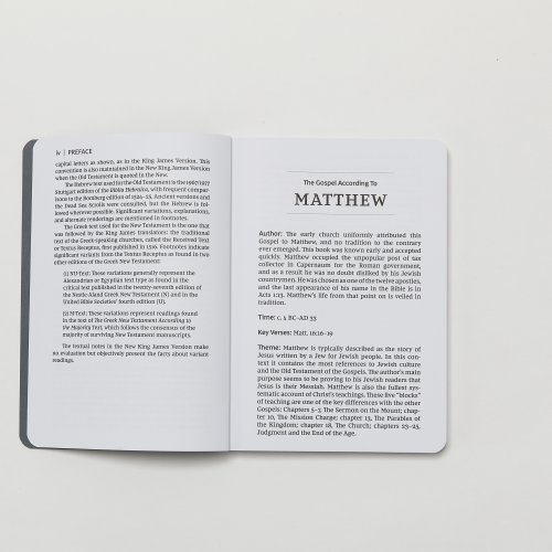 NKJV Bible Journal - Matthew, Paperback, Comfort Print