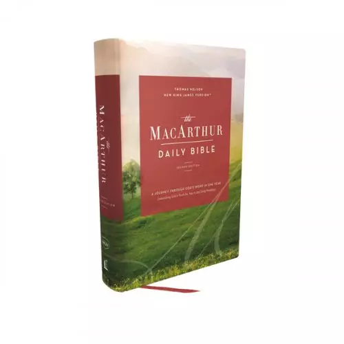 The NKJV, MacArthur Daily Bible, 2nd Edition, Hardcover, Comfort Print