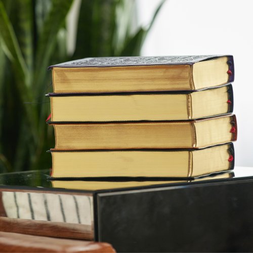 NKJV, Wide-Margin Reference Bible, Sovereign Collection, Leathersoft, Brown, Red Letter, Comfort Print