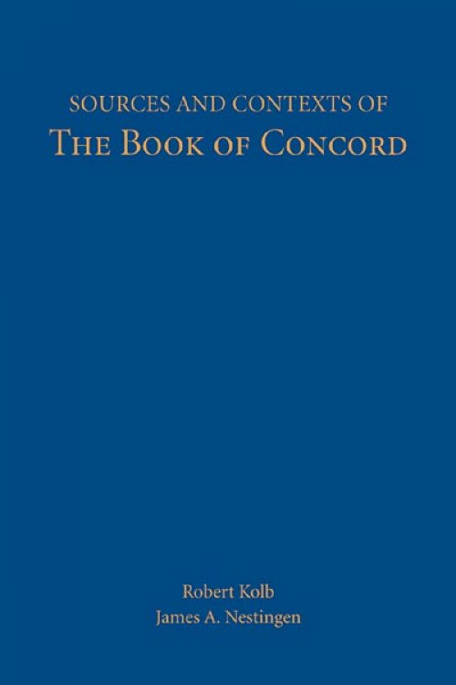 Sources and Contexts of the Book of Concord