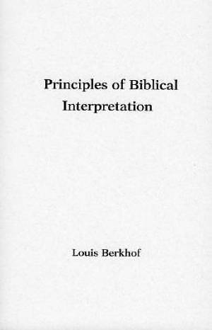 Principles of Biblical Interpretation