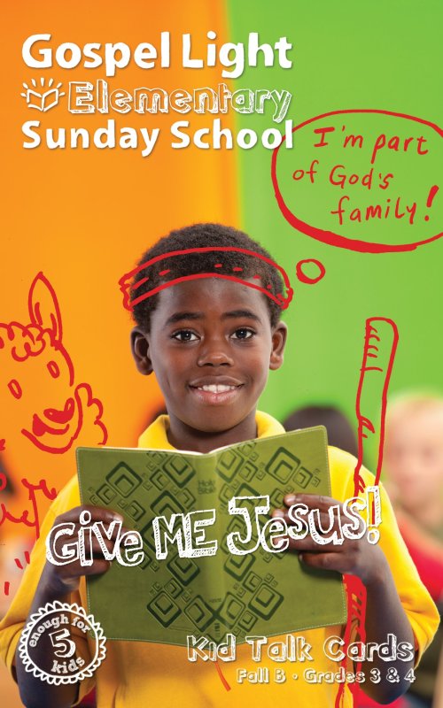 Gospel Light Fall 2024: Elementary Kid Talk Cards (Grades 3-4)-Year B (#2242)