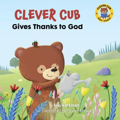 Clever Cub Gives Thanks to God