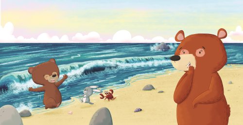 Clever Cub Is Amazed by God
