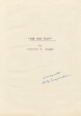 The God Plot: Living with Holy Imagination