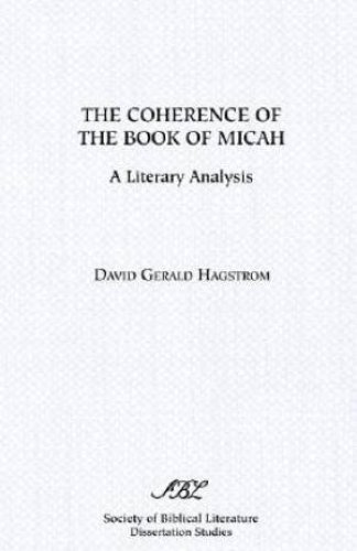 Coherence Of The Book Of Micah