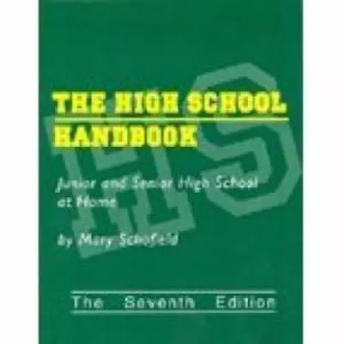 High School Handbook Junior And Senior High At Home