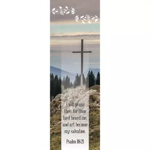Bookmark-I Will Praise Thee (Psalm 118:21) (Pack Of 25)
