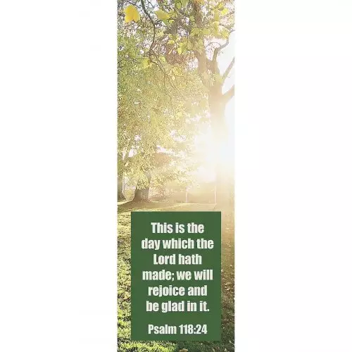 Bookmark-This Is The Day Which The Lord Hath Made (Pslam 118:24) (Pack Of 25)