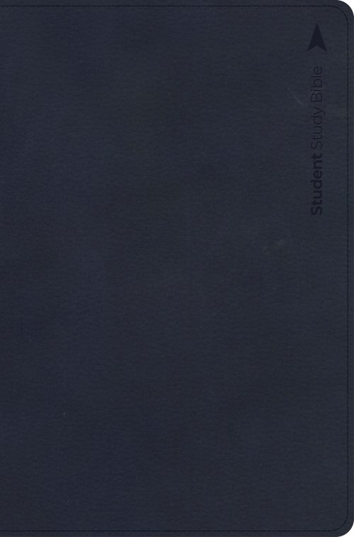 CSB Student Study Bible, Navy Leathertouch