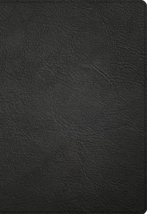 NASB Super Giant Print Reference Bible, Black Genuine Leather
