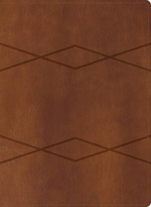 RVR 1960 Biblia de estudio Holman, café símil piel con índice