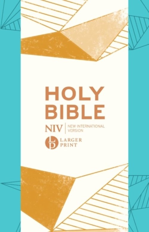 NIV Larger Print Personal Teal Soft-Tone Bible