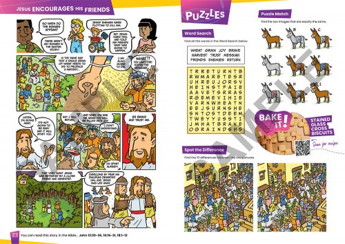 The Easter Story Comic - He is Alive! What is Easter? - Children's Activity Comic (Single)