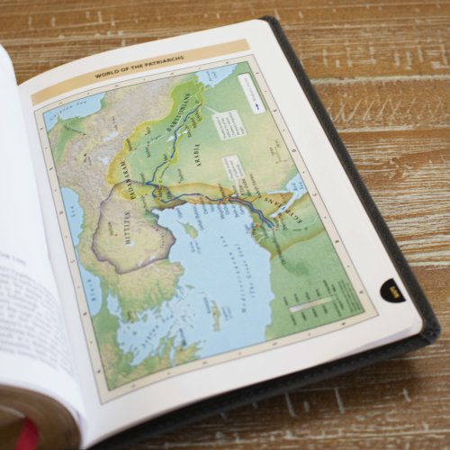 KJV Holy Bible: Compact Bible with 43,000 Center-Column Cross References, Brown Leathersoft, Red Letter, Comfort Print (Thumb Indexing): King James Version