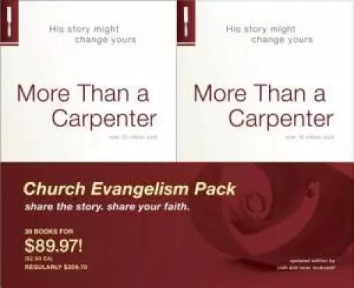 More Than a Carpenter, Church Evangelism Pack 30-Pack