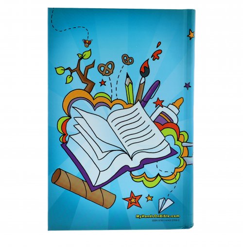 NLT Hands-On Bible Revised Edition, Blue, Hardback
