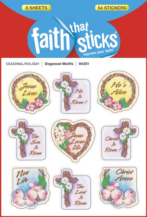 Dogwood Motifs Stickers