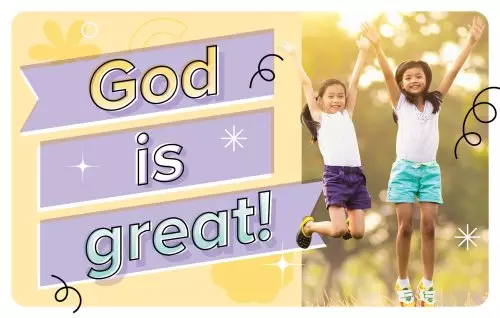 Bible Studies For Life: God Is Great Postcards Pkg. 25