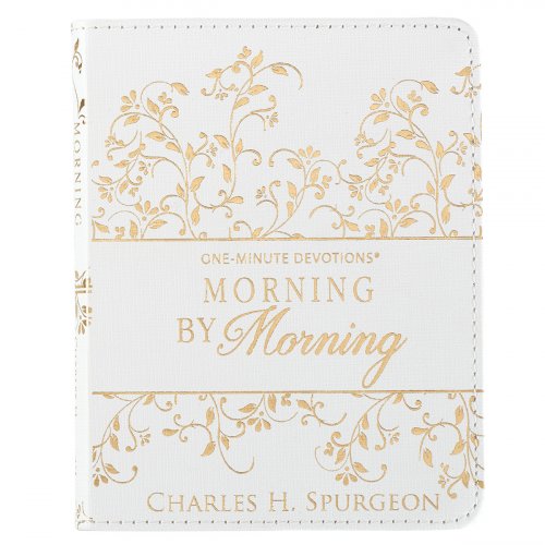 One-Min Devotions Morning Lux-Leather