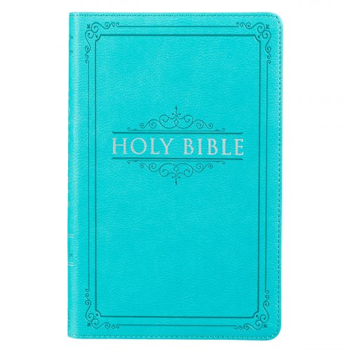 KJV Budget Gift & Award Lux-Leather Turquoise