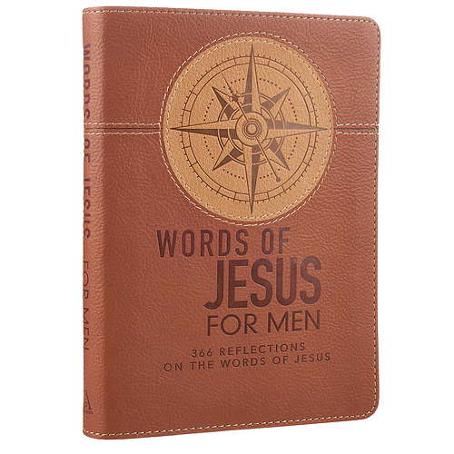 Words of Jesus for Men Faux Leather