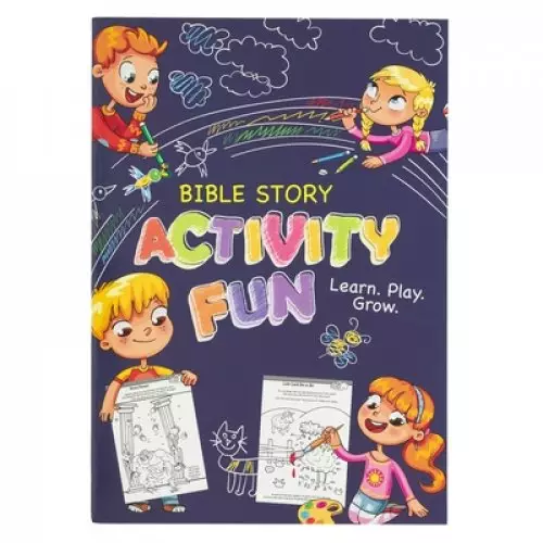 Kid Book Bible Story Activity Fun Softcover