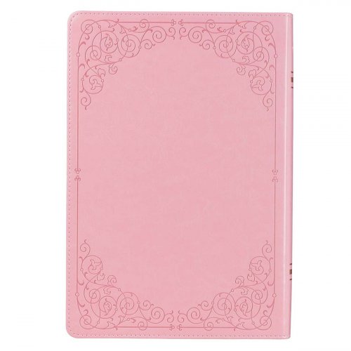KJV Bible Giant Print Full-size Faux Leather, Pink