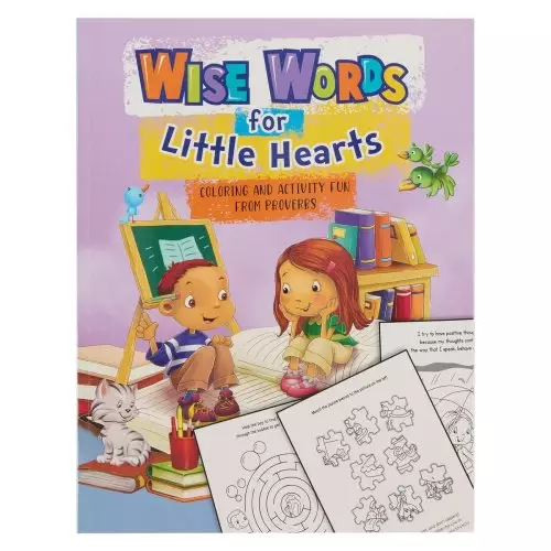 Activity Book Wise Words for Little Hearts