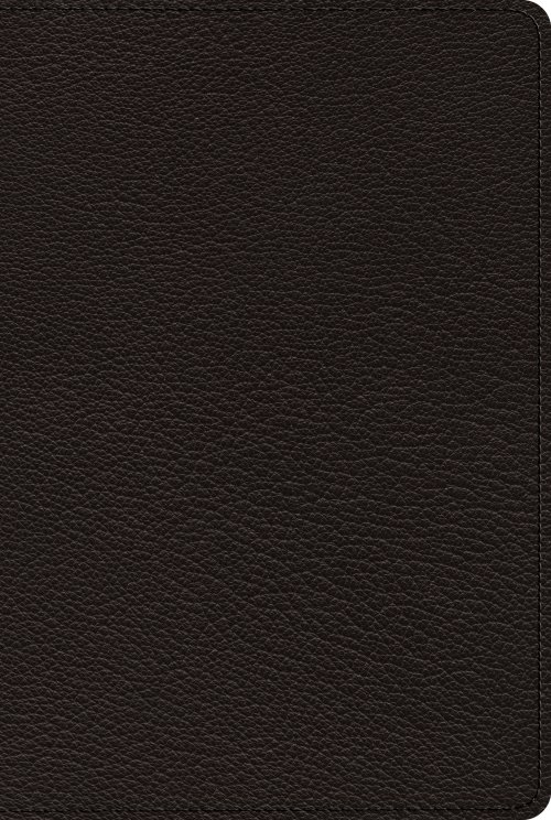ESV Bible with Creeds and Confessions (Goatskin, Black)