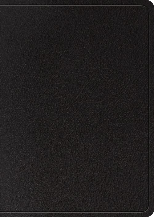 ESV Study Bible, Large Print, Indexed (Genuine Leather, Black)