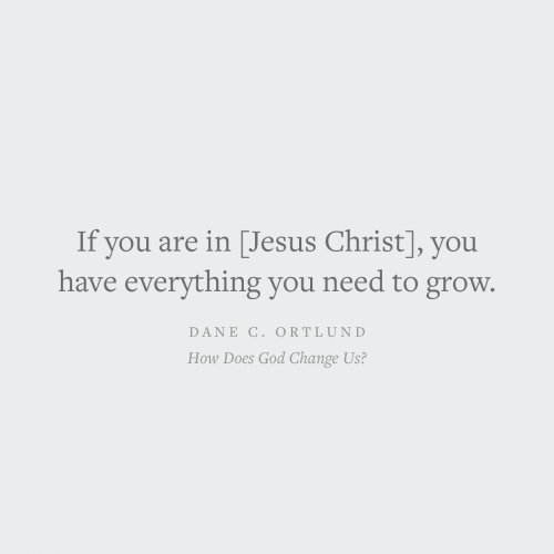 How Does God Change Us?