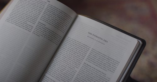 ESV Church History Study Bible (Genuine Leather Black)