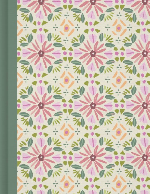 ESV Single Column Journaling Bible, Artist Series (Cloth over Board, Lulie Wallace, Penelope)