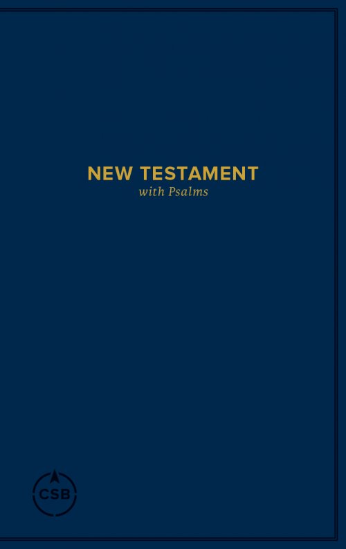 CSB Pocket New Testament with Psalms, Navy