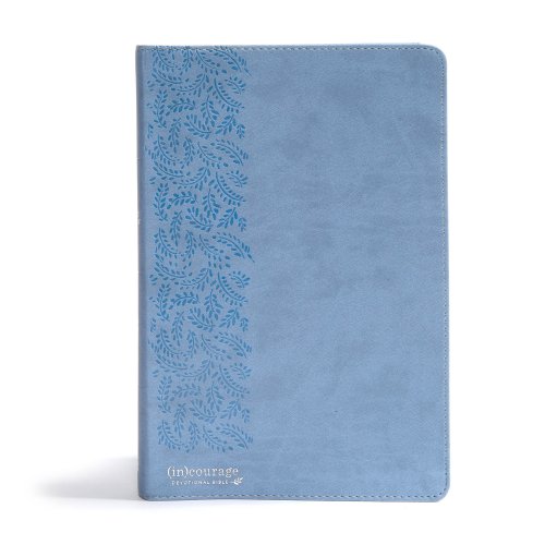 CSB (in)courage Devotional Bible, Blue, Imitiation Leather, Women's Study, Reading Plans, Book Introductions, Journaling Space, Topical Index, Theme Verses